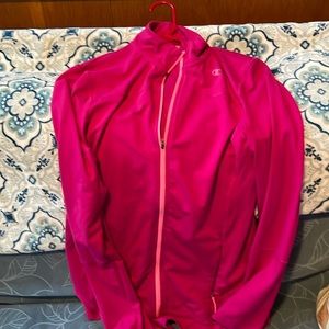 Women’s Sweatshirt Dark Pink Sz Large Champion